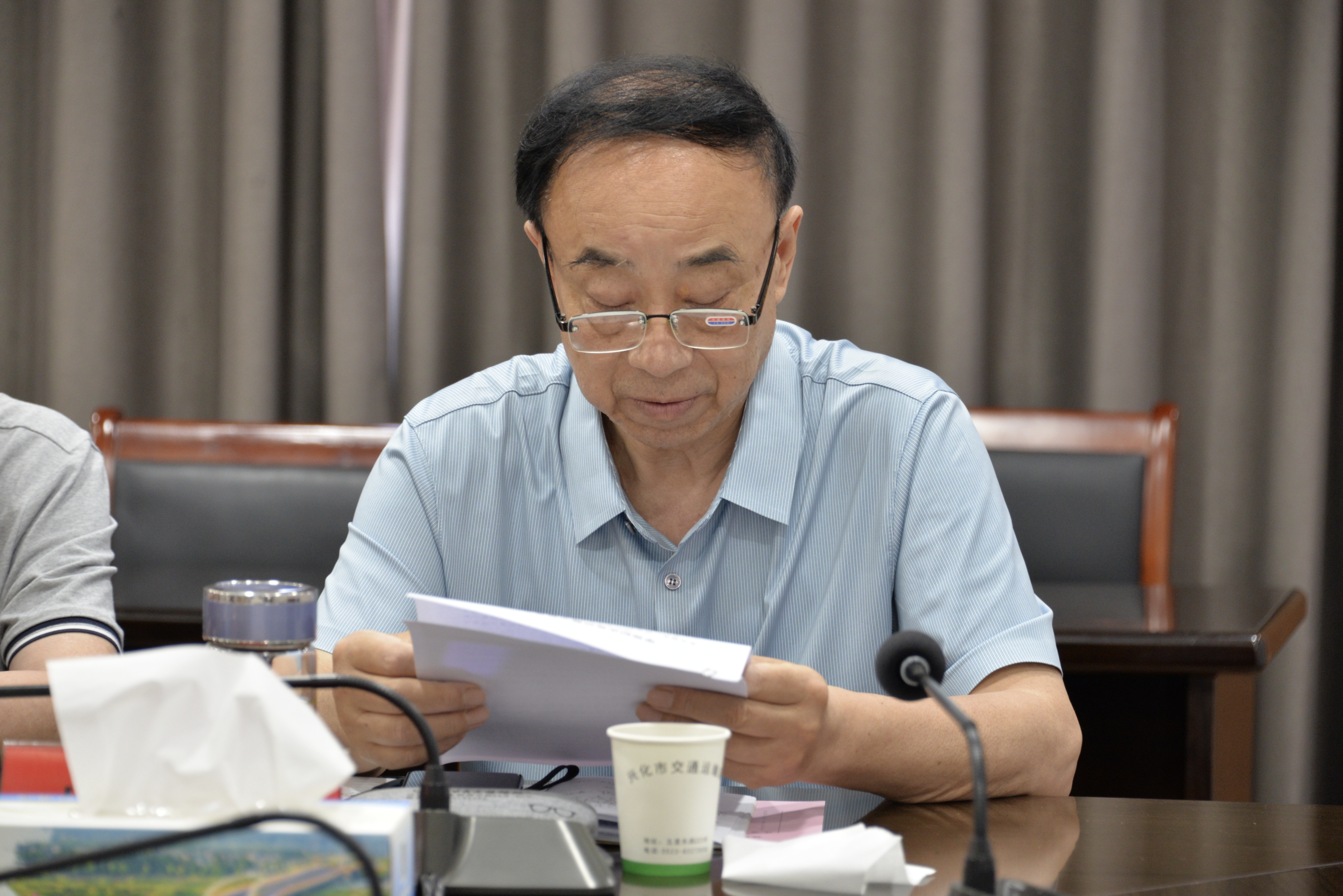 老干部支部书记代表发言